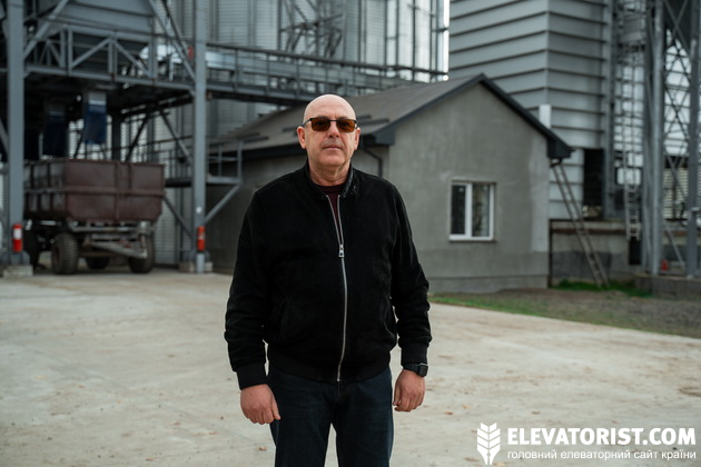 Ігор Павлович, директор зерносушильного комплексу "Городище", який побудувало ТЗОВ "Україна-Баїв"