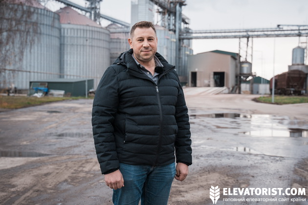 Володимир Шевченко, директор елеватору СФГ "Урожай"