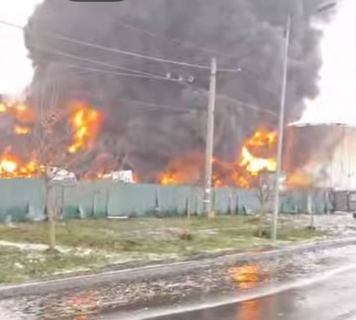 Пожежа на терміналі Alseeds / Джерело фото: Alseeds