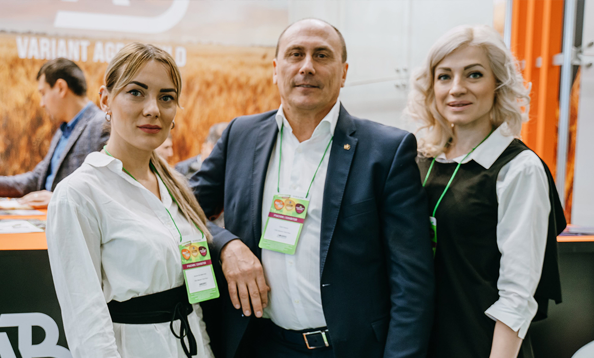 Команда «Вариант Агро Строй» на  выставке «Зерновые Технологии»