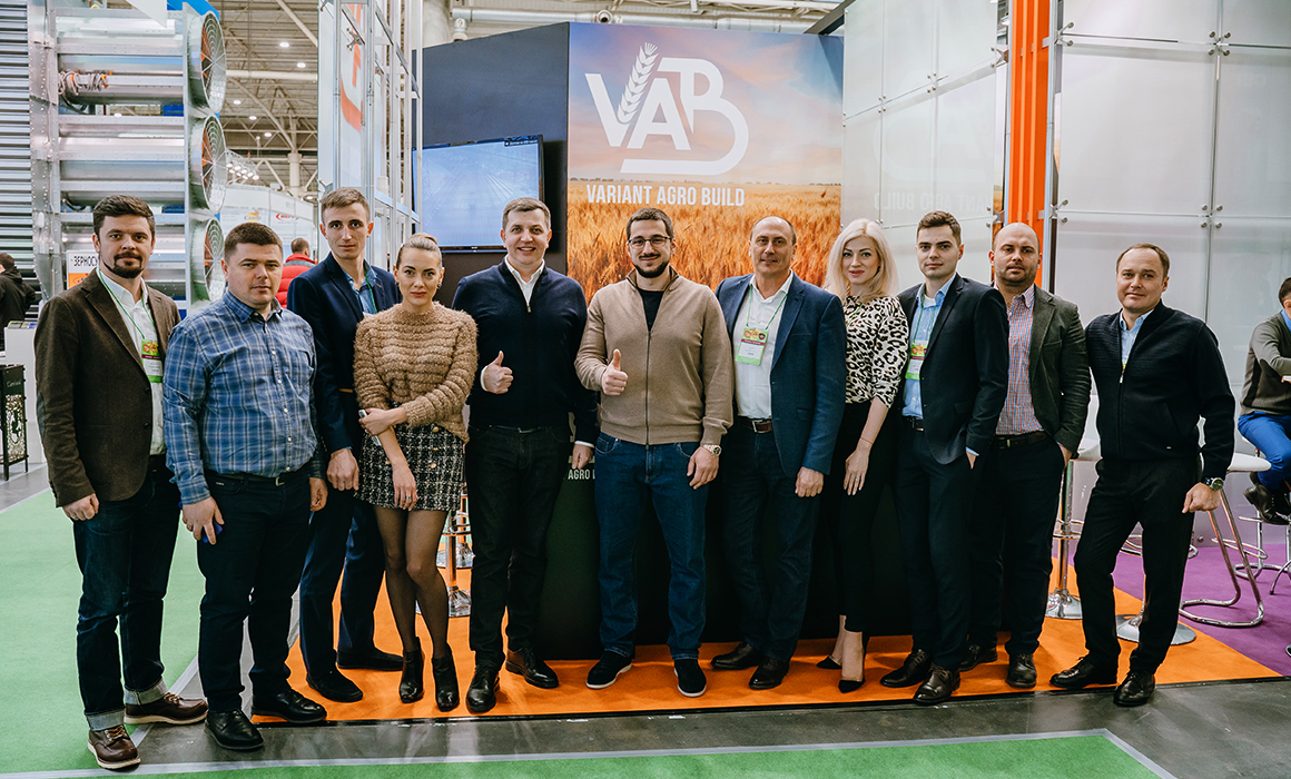 Команда «Вариант Агро Строй» на  выставке «Зерновые Технологии»